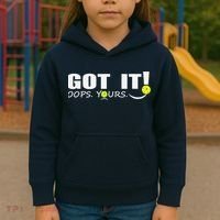 Got It Oops Yours Funny Pickleball Lovers Kids Hoodie thumb 3