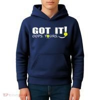 Got It Oops Yours Funny Pickleball Lovers Kids Hoodie thumb 4