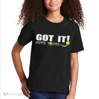 Got It Oops Yours Funny Pickleball Lovers Kids T-Shirt thumb 2
