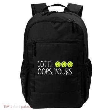 Got It Oops Yours Pickleball Lovers Backpack