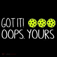 Got It Oops Yours Pickleball Lovers Tote Bag thumb 4