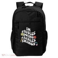 Groovy Im Paislee Doing Paislee Things Funny MotherS Day Backpack thumb 0