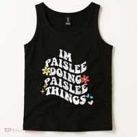Groovy Im Paislee Doing Paislee Things Funny MotherS Day Tank Top thumb 2