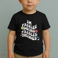 Groovy Im Paislee Doing Paislee Things Funny MotherS Day Toddler T-Shirt thumb 2
