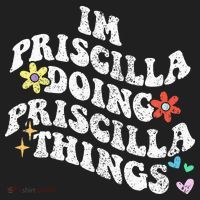 Groovy Im Priscilla Doing Priscilla Things Funny MotherS Golf Towel thumb 3