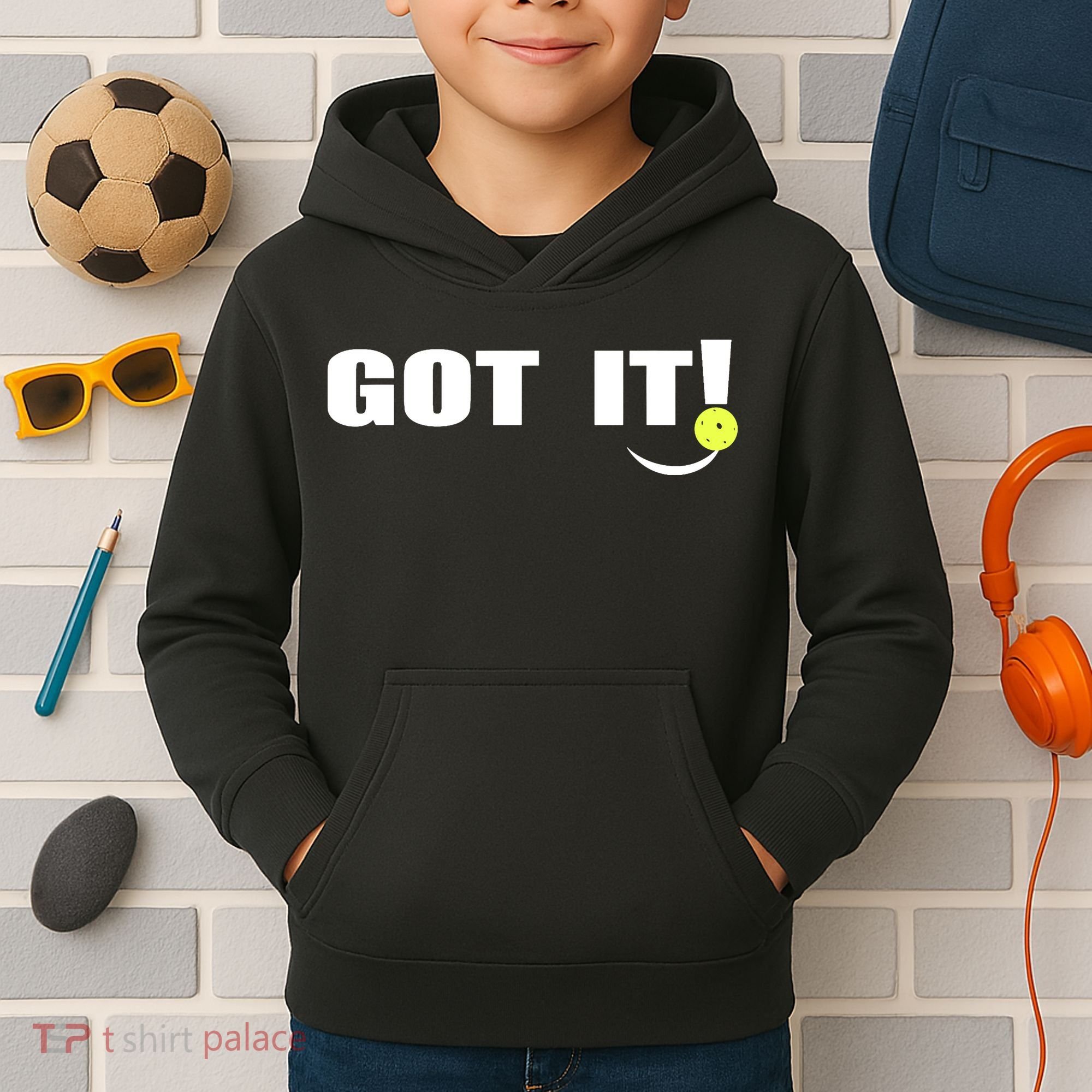 Got It Pickleball Lover Oops Yours Funny Kids Hoodie
