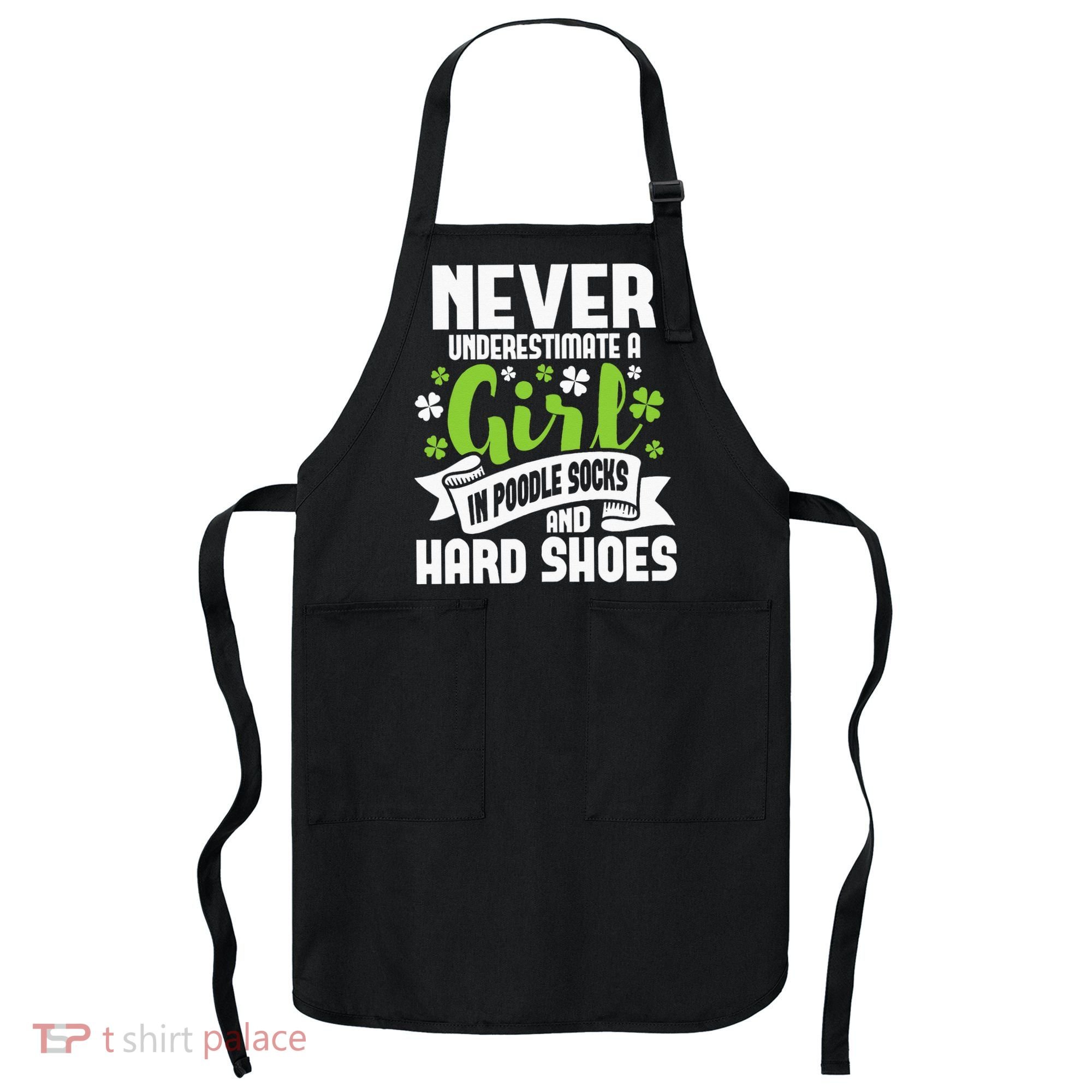 Girl In Poodle Socks Irish Dancer Ceili Reel Dance Feis Apron