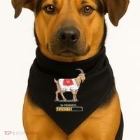 Goat In Progress Mahomes Lix Kansas City Chief USA-Made Doggie Bandana thumb 1