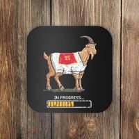Goat In Progress Mahomes Lix Kansas City Chief Coaster thumb 0