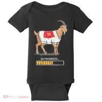 Goat In Progress Mahomes Lix Kansas City Chief Baby Bodysuit thumb 0