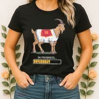 Goat In Progress Mahomes Lix Kansas City Chief Women's T-Shirt thumb 2