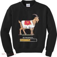 Goat In Progress Mahomes Lix Kansas City Chief Kids Sweatshirt thumb 0