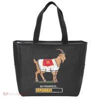 Goat In Progress Mahomes Lix Kansas City Chief Tote Bag thumb 0