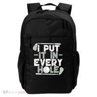 Golf I Put It In Every Hole Backpack thumb 0