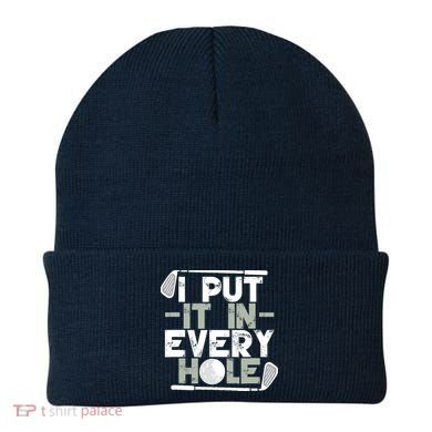 Golf I Put It In Every Hole Beanie