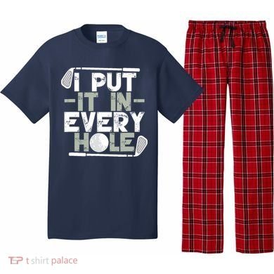Golf I Put It In Every Hole Pajama Set