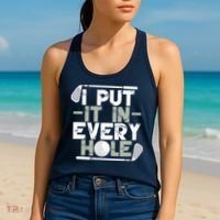 Golf I Put It In Every Hole Women's Tank Top thumb 2