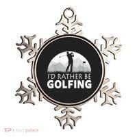 Golf Id Rather Be Golfing Funny Golf Gift Ornament thumb 0