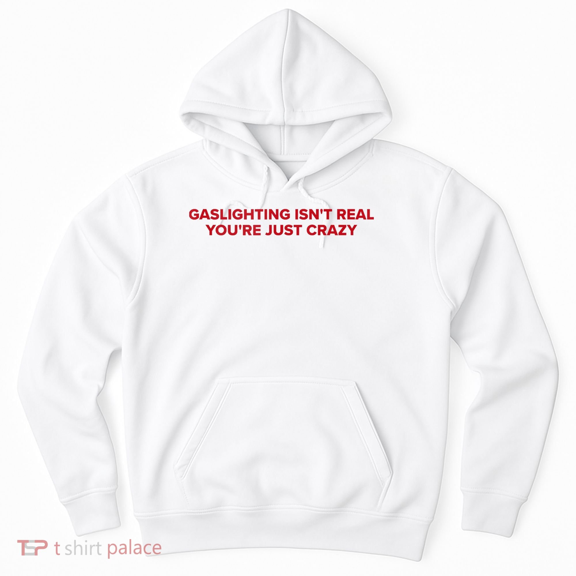 Gaslighting Isn't Real You're Just Crazy  Hoodie