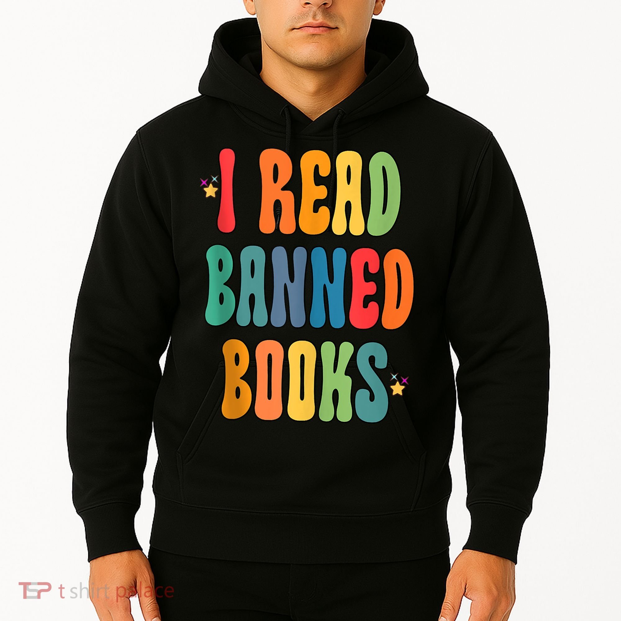 Groovy I Read Banned Books Librarian Reader Bookworm Hoodie