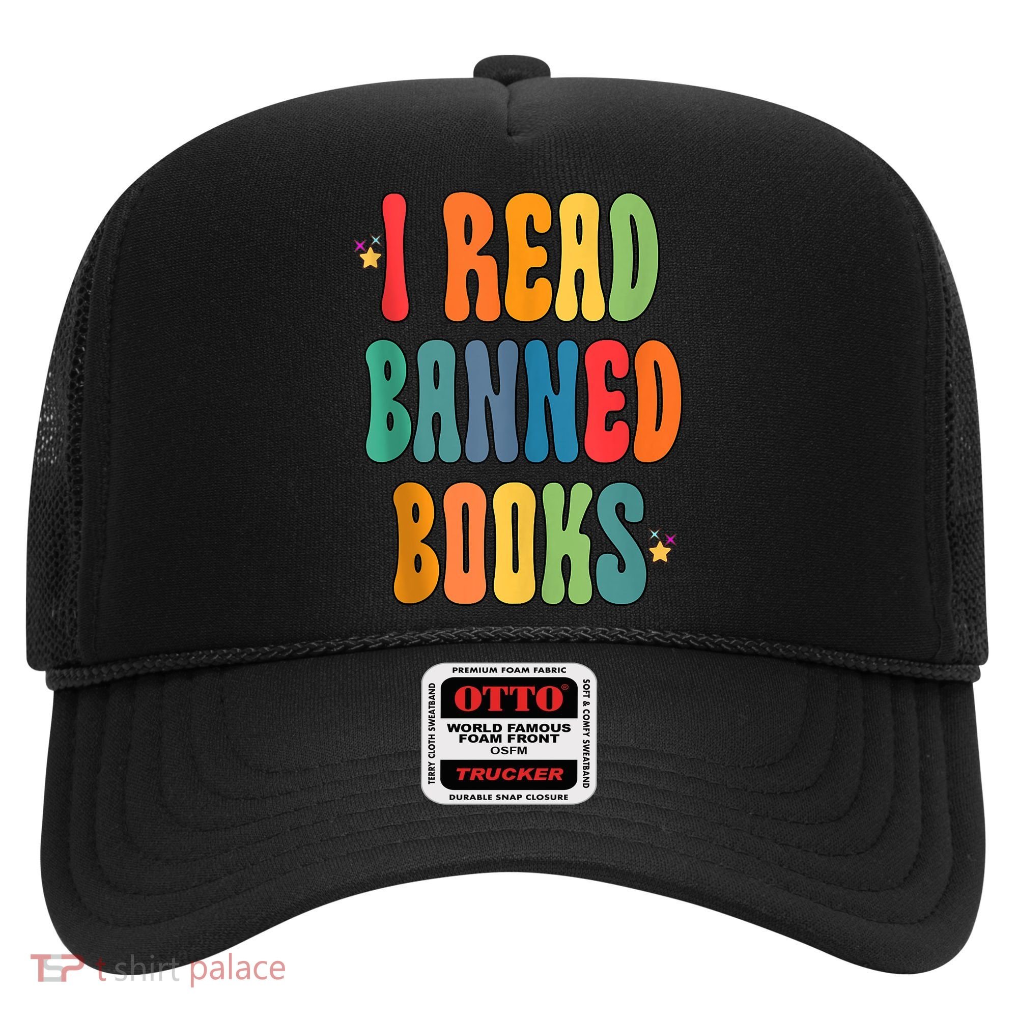 Groovy I Read Banned Books Librarian Reader Bookworm Hat