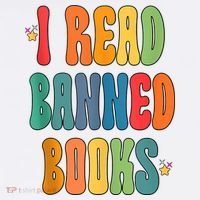 Groovy I Read Banned Books Librarian Reader Bookworm Comfort Colors Garment-Dyed Hooded Sweatshirt thumb 2