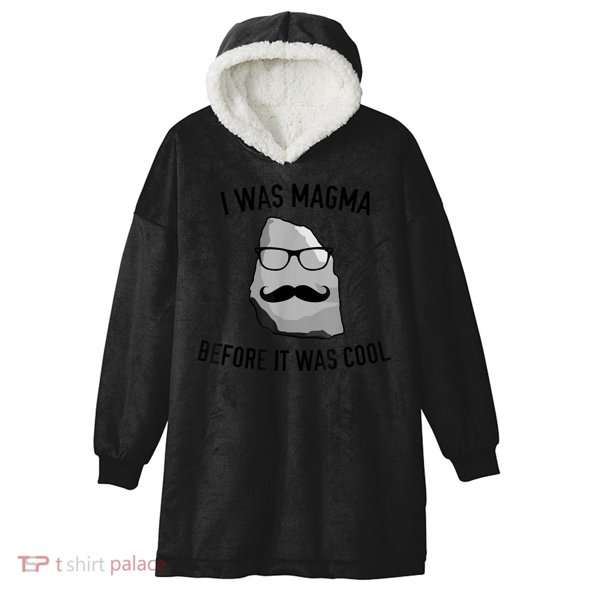 Geology Igneous Rock Magma Science Chemistry Funny Hooded Wearable Blanket