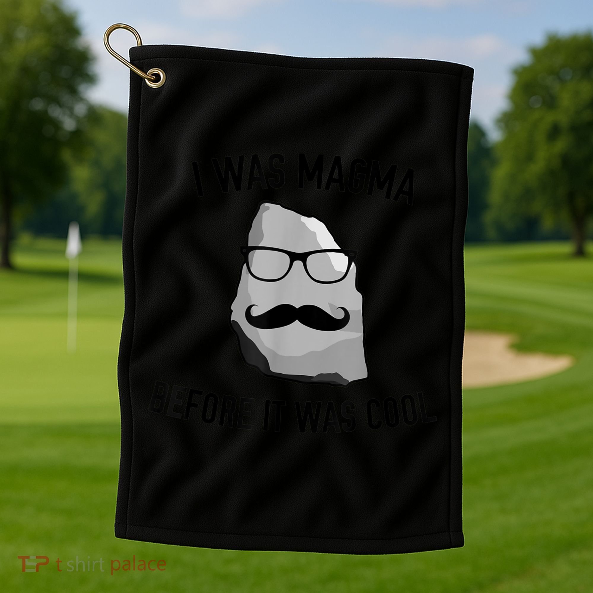 Geology Igneous Rock Magma Science Chemistry Funny Golf Towel