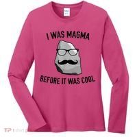 Geology Igneous Rock Magma Science Chemistry Funny Women's Long Sleeve Shirt thumb 0