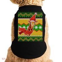 Giraffe Ugly Christmas Doggie Tank thumb 0