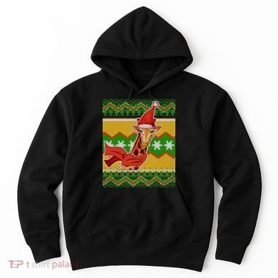 Giraffe Ugly Christmas Hoodie