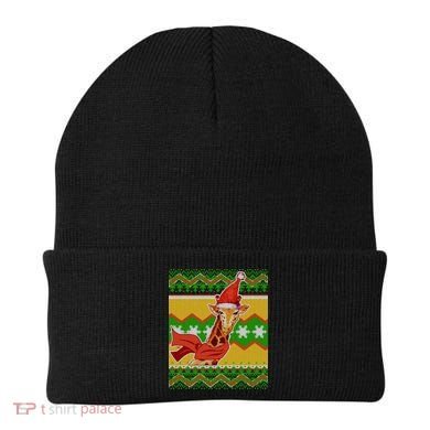 Giraffe Ugly Christmas Beanie