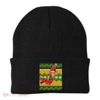 Giraffe Ugly Christmas Beanie thumb 0