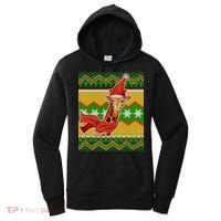 Giraffe Ugly Christmas Women's Hoodie thumb 0