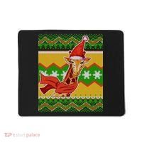 Giraffe Ugly Christmas Mousepad thumb 0