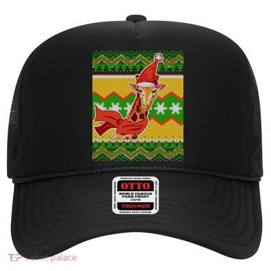 Giraffe Ugly Christmas Hat