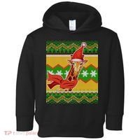 Giraffe Ugly Christmas Toddler Hoodie thumb 0