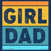 Girl Dad Distressed Color Block T-Shirt thumb 7