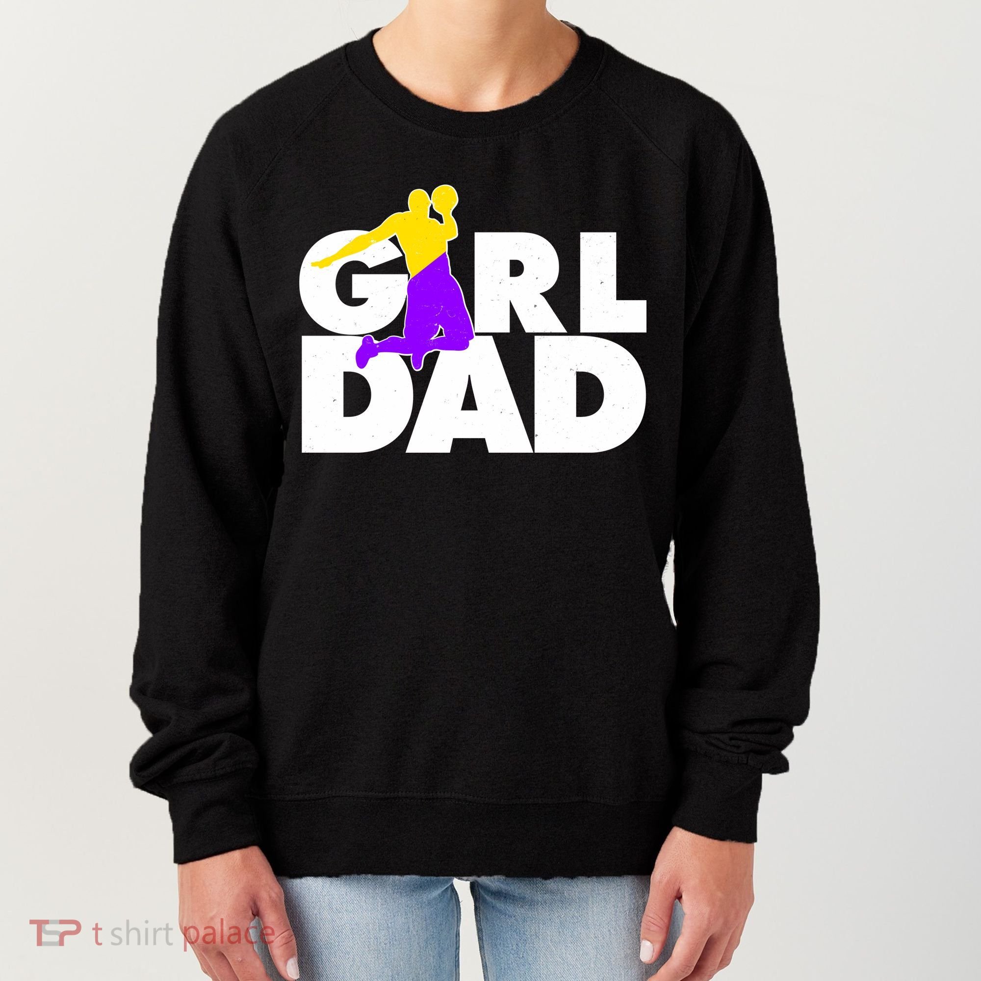 Girl Dad Dunking Tribute Women's Sweatshirt