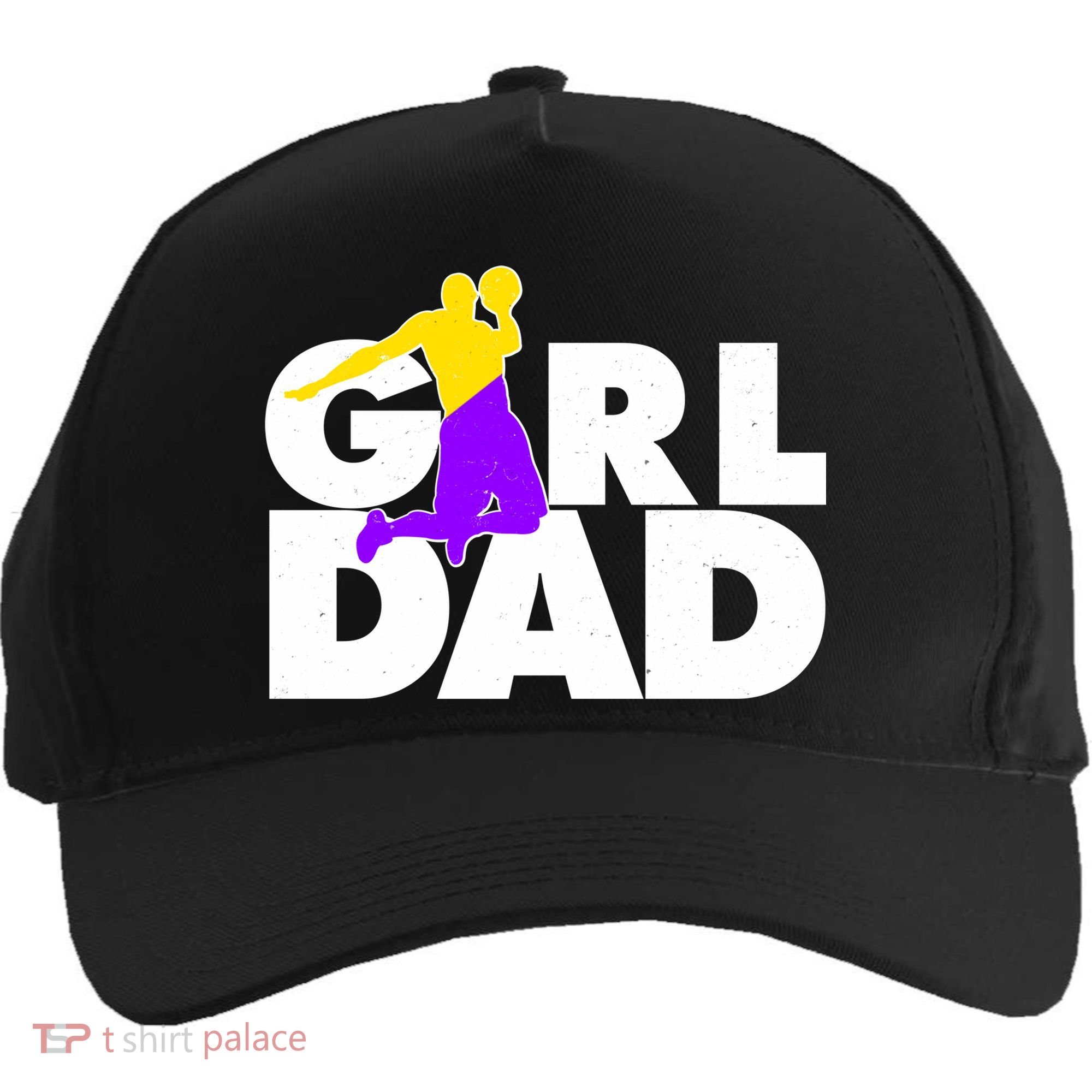 Girl Dad Dunking Tribute Five-Panel Snapback Cap