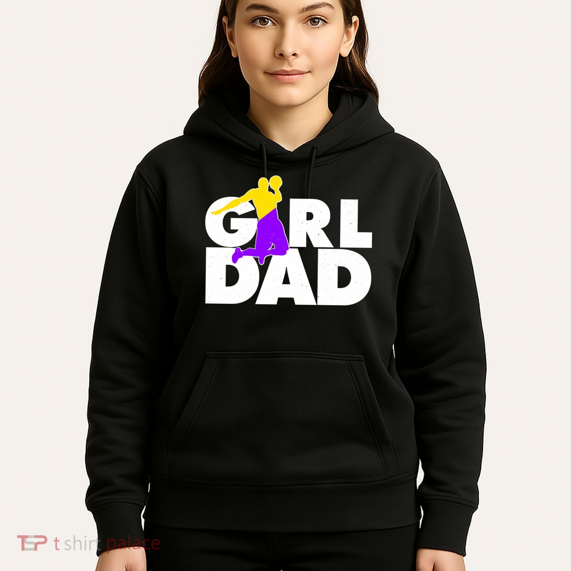 Girl Dad Dunking Tribute Hoodie
