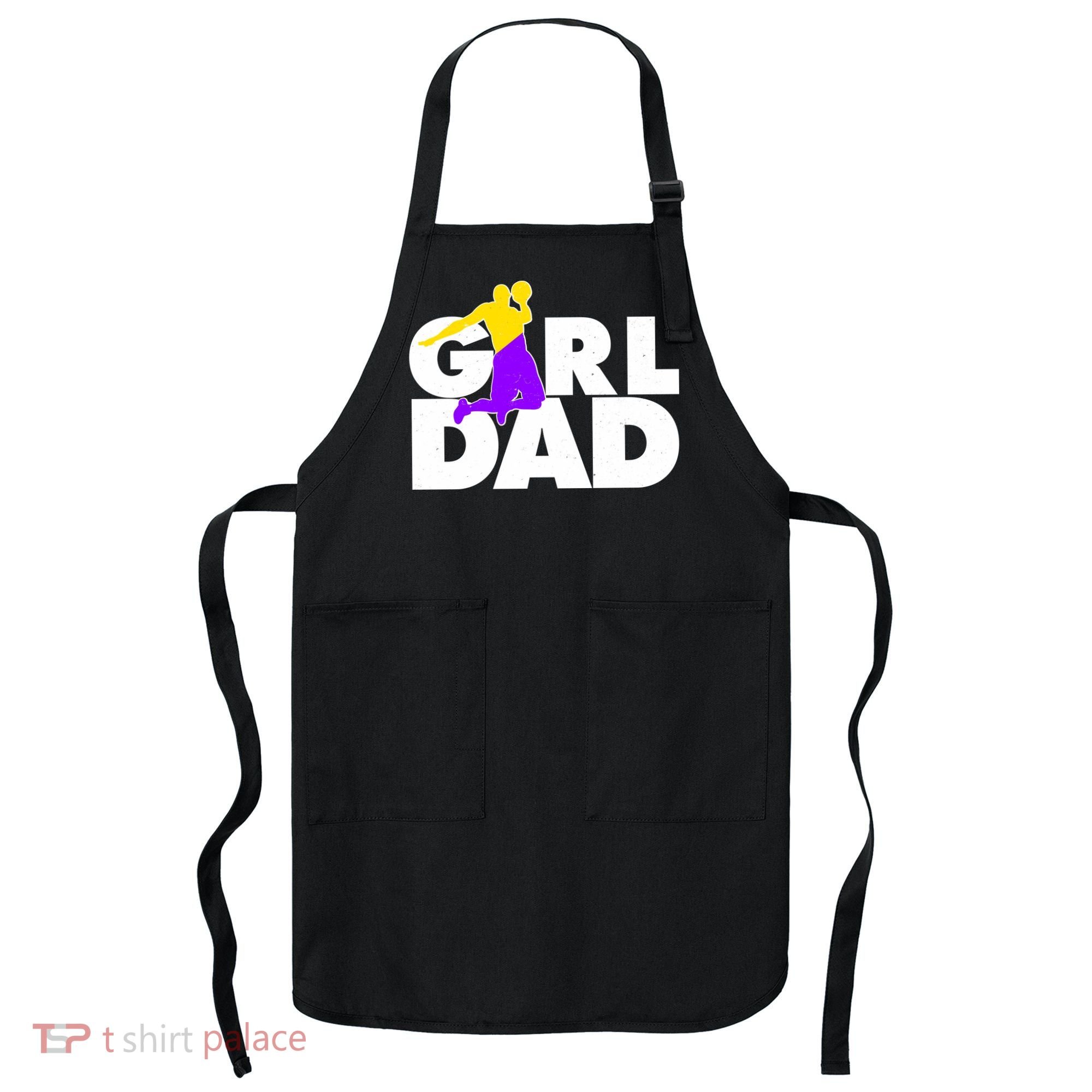 Girl Dad Dunking Tribute Apron