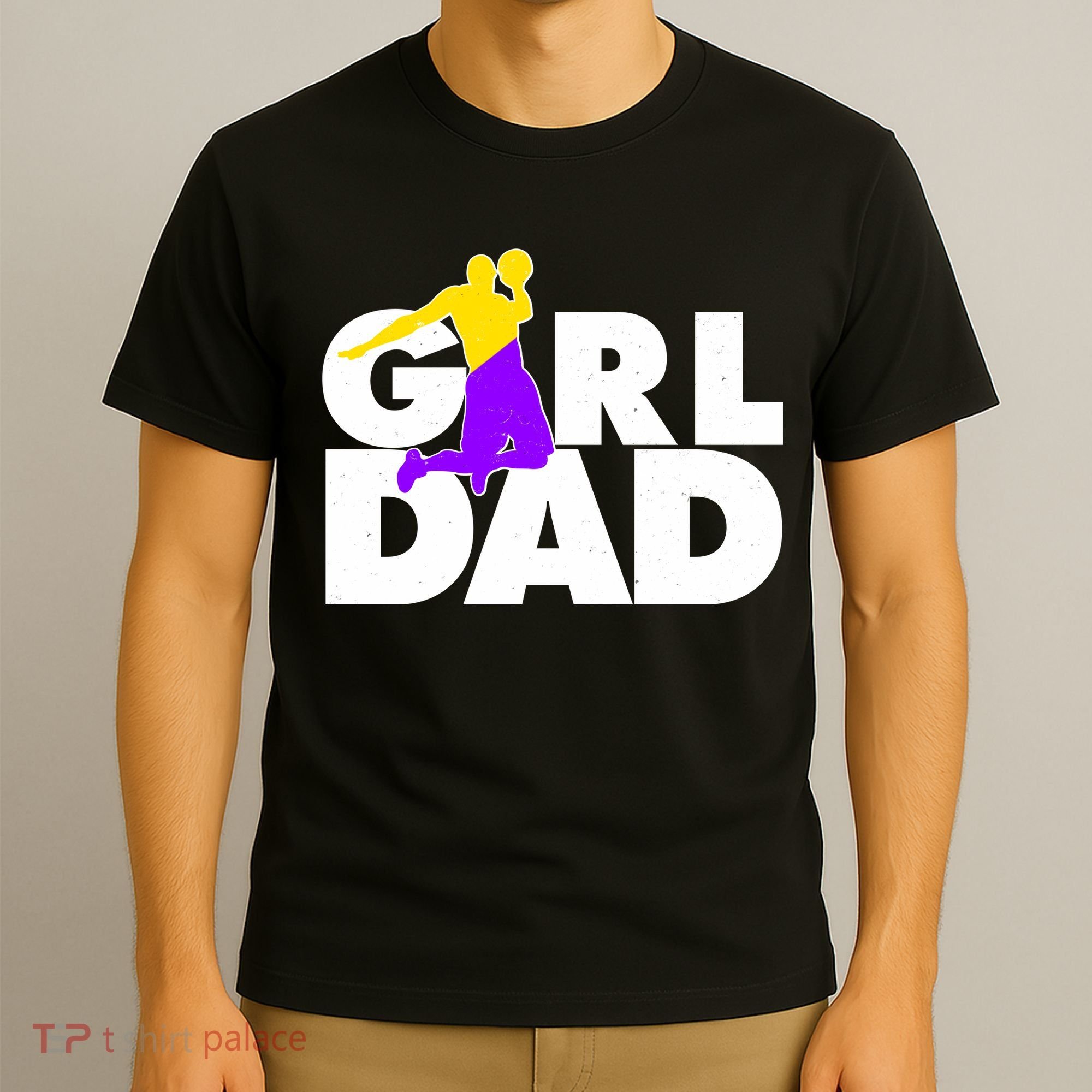 Girl Dad Dunking Tribute T-Shirt