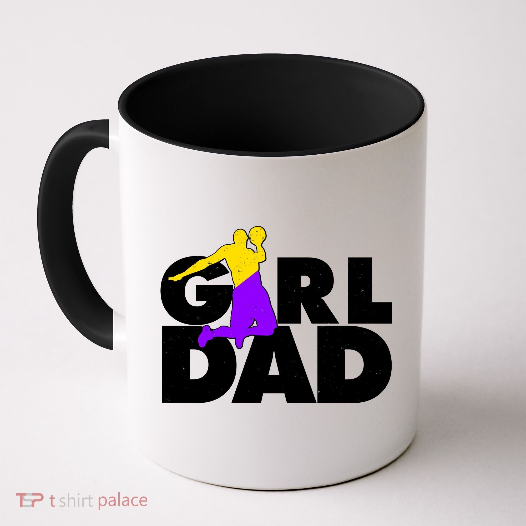 Girl Dad Dunking Tribute Coffee Mug