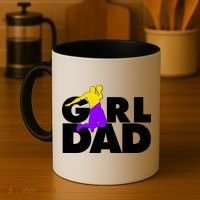 Girl Dad Dunking Tribute Coffee Mug thumb 4