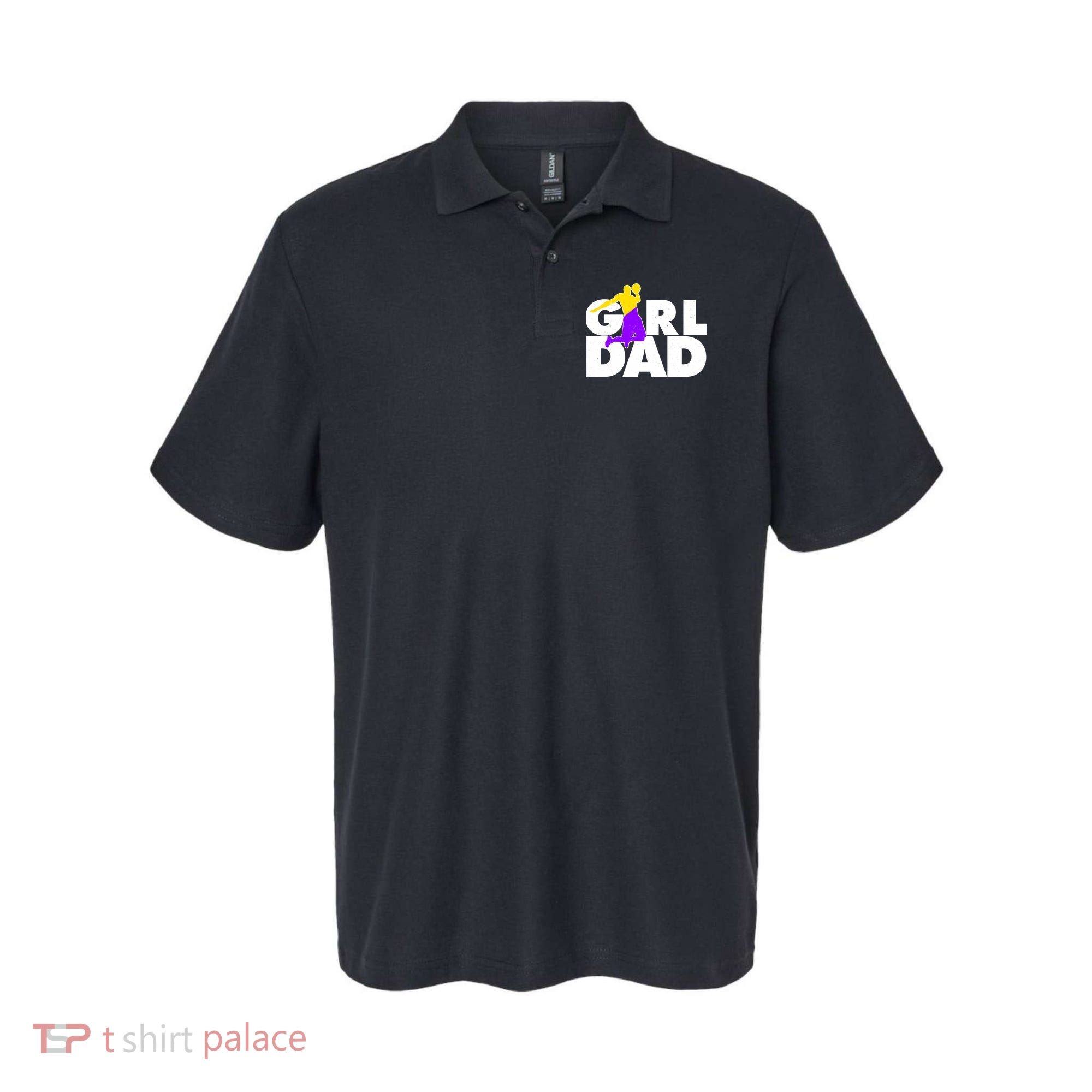 Girl Dad Dunking Tribute Polo