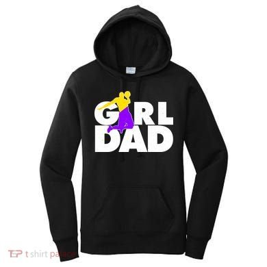 Girl Dad Dunking Tribute Women's Hoodie