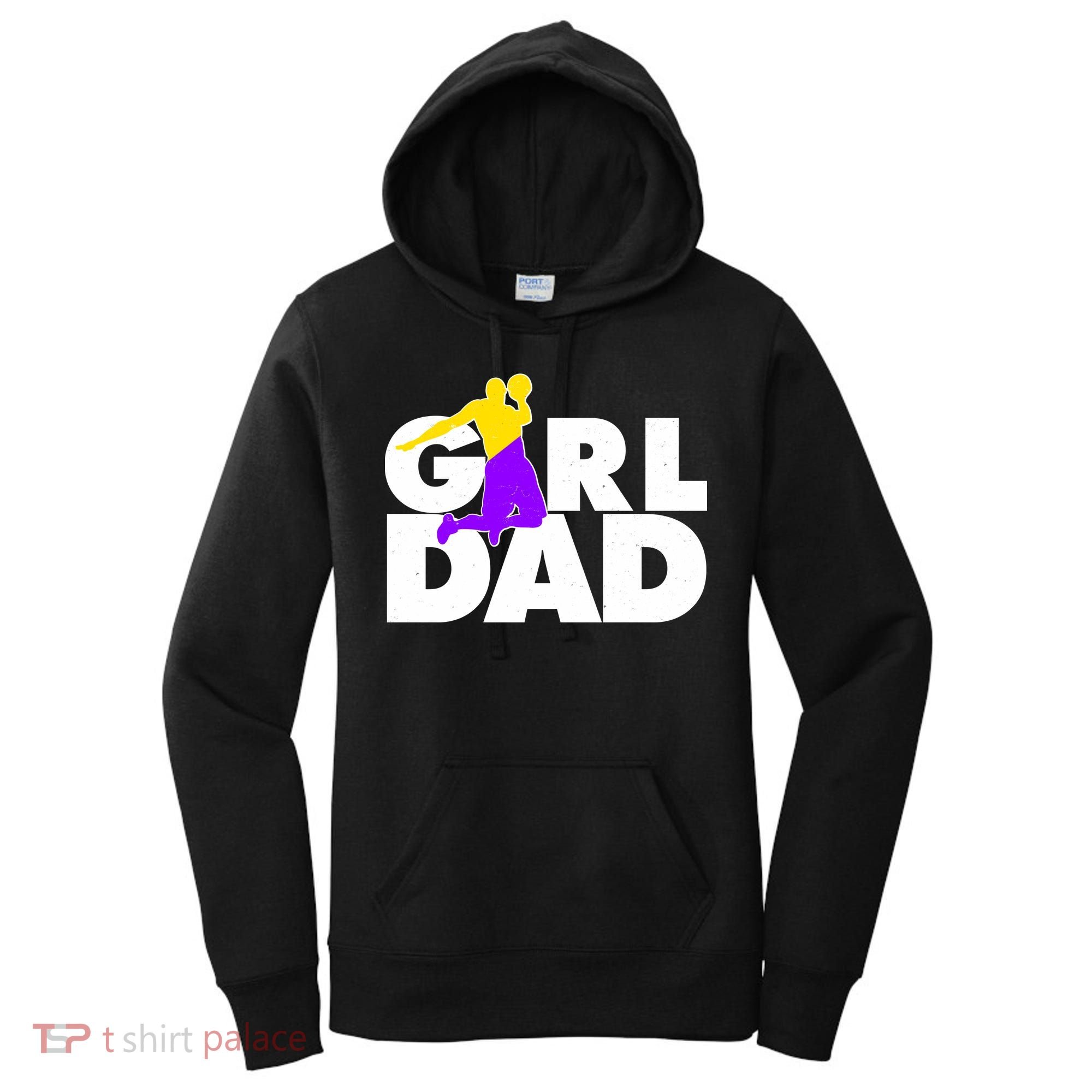 Girl Dad Dunking Tribute Women's Hoodie