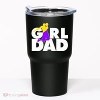 Girl Dad Dunking Tribute Tumbler thumb 0