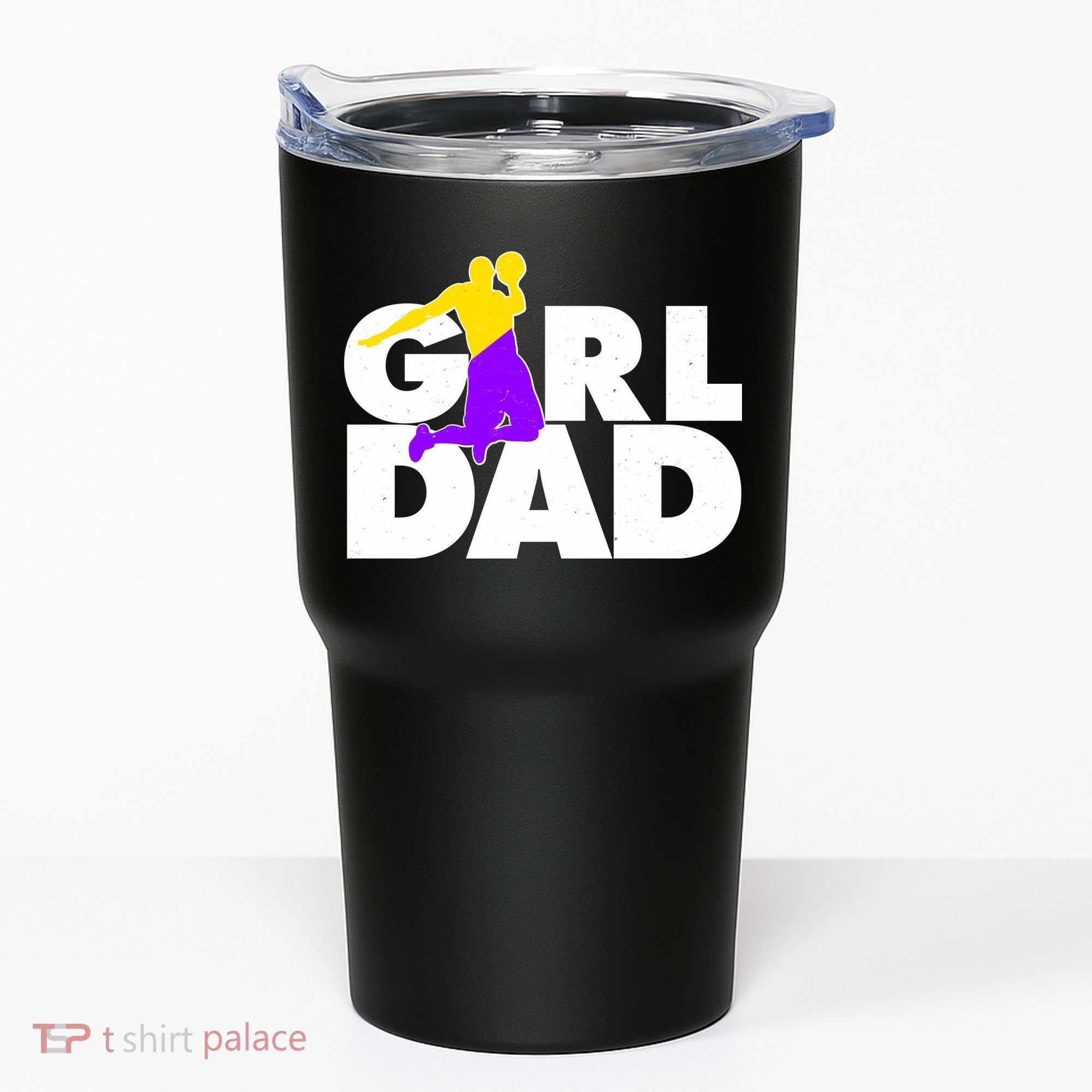 Girl Dad Dunking Tribute Tumbler